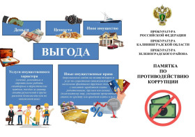 Противодействие коррупции (памятка).